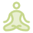 ícone de yoga
